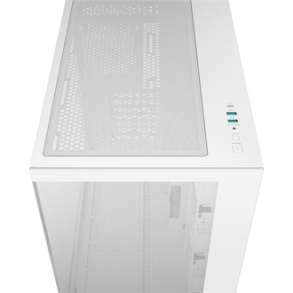 DeepCool CG530U 4F WH táp nélküli ablakos Mid Tower számítógépház fehér