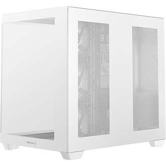 DeepCool CG530U 4F WH táp nélküli ablakos Mid Tower számítógépház fehér