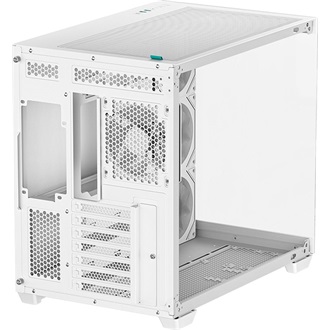 DeepCool CG530U 4F WH táp nélküli ablakos Mid Tower számítógépház fehér