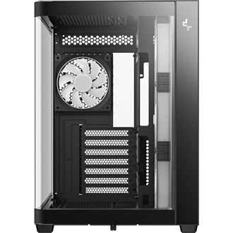 DeepCool CG530U 4F táp nélküli ablakos Mid Tower számítógépház fekete