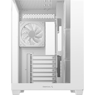 DeepCool CG530 4F táp nélküli ablakos Mid Tower számítógépház fehér
