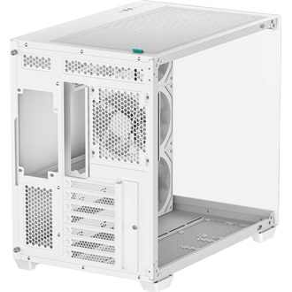 DeepCool CG530 4F táp nélküli ablakos Mid Tower számítógépház fehér