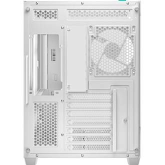 DeepCool CG530 4F táp nélküli ablakos Mid Tower számítógépház fehér