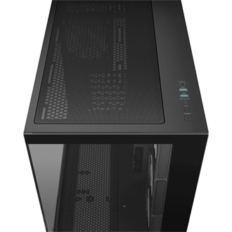 DeepCool CG530 4F táp nélküli ablakos Mid Tower számítógépház fekete