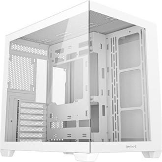 DeepCool CG530 táp nélküli ablakos Mid Tower számítógépház fehér