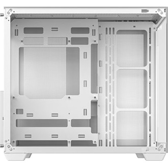 DeepCool CG530 táp nélküli ablakos Mid Tower számítógépház fehér
