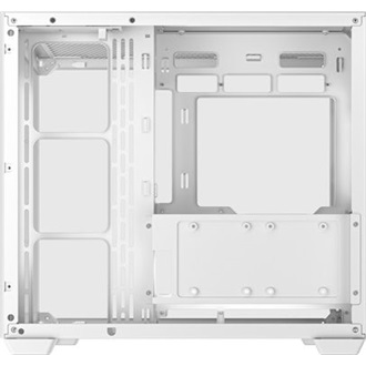 DeepCool CG530 táp nélküli ablakos Mid Tower számítógépház fehér