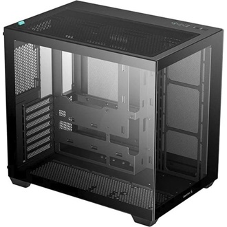 DeepCool CG530 táp nélküli ablakos Mid Tower számítógépház fekete