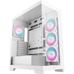 DeepCool CG580 4F V2 táp nélküli ablakos Mid Tower számítógépház fehér