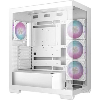 DeepCool CG580 4F WH táp nélküli ablakos Mid Tower számítógépház fehér