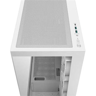 DeepCool CG580 4F táp nélküli ablakos Mid Tower számítógépház fehér
