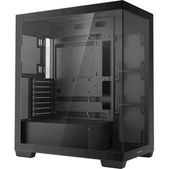 DeepCool CG580 4F táp nélküli ablakos Mid Tower számítógépház fekete