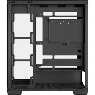 DeepCool CG580 4F táp nélküli ablakos Mid Tower számítógépház fekete