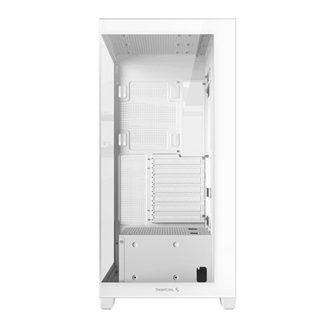 DeepCool CG580 táp nélküli ablakos Mid Tower számítógépház fehér
