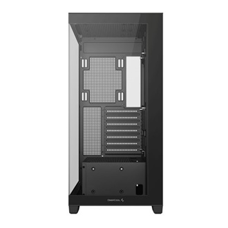 DeepCool CG580 táp nélküli ablakos Mid Tower számítógépház fekete