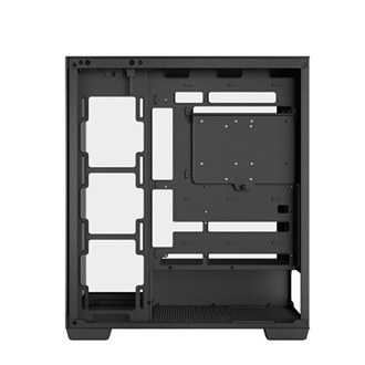 DeepCool CG580 táp nélküli ablakos Mid Tower számítógépház fekete