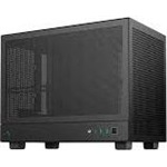 DeepCool CH160 PLUS táp nélküli ablakos MT Mini Tower számítógépház fekete