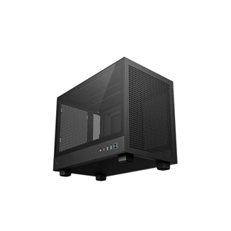 DeepCool CH160 táp nélküli ablakos SFF számítógépház fekete