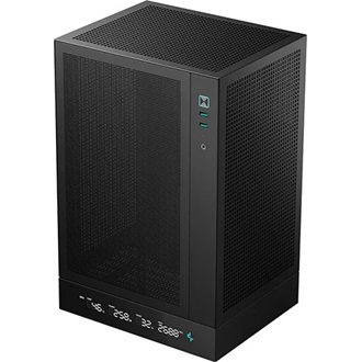 DeepCool CH170 DIGITAL táp nélküli SFF számítógépház fekete