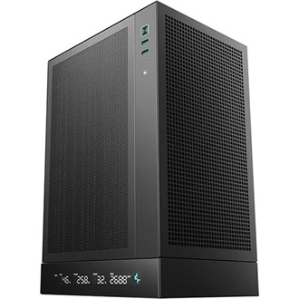 DeepCool CH170 DIGITAL táp nélküli SFF számítógépház fekete