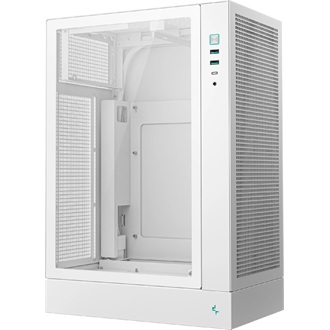 DeepCool CH170 PLUS táp nélküli ablakos Mid Tower számítógépház fehér