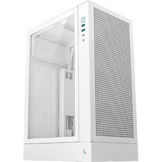 DeepCool CH170 PLUS táp nélküli ablakos Mid Tower számítógépház fehér