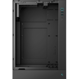 DeepCool CH170 PLUS táp nélküli ablakos Mid Tower számítógépház fekete