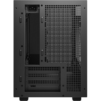 DeepCool CH260 Wood táp nélküli ablakos MT Mini Tower számítógépház fekete