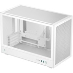 DeepCool CH260 táp nélküli ablakos MT Mini Tower számítógépház fehér