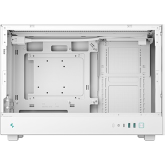 DeepCool CH260 táp nélküli ablakos MT Mini Tower számítógépház fehér