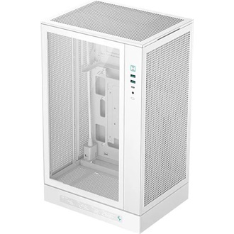 DeepCool CH270 DIGITAL WH táp nélküli ablakos MT Mini Tower számítógépház fehér