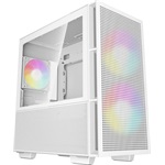 DeepCool CH360 WH táp nélküli ablakos MT Mini Tower számítógépház fehér