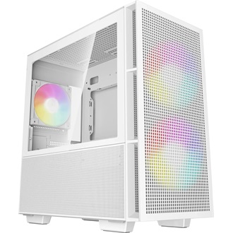 DeepCool CH360 WH táp nélküli ablakos MT Mini Tower számítógépház fehér