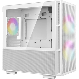 DeepCool CH360 WH táp nélküli ablakos MT Mini Tower számítógépház fehér