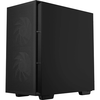 DeepCool CH360 táp nélküli ablakos MT Mini Tower számítógépház fekete