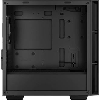 DeepCool CH360 táp nélküli ablakos MT Mini Tower számítógépház fekete