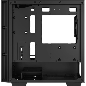 DeepCool CH360 táp nélküli ablakos MT Mini Tower számítógépház fekete