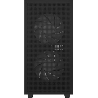 DeepCool CH360 táp nélküli ablakos MT Mini Tower számítógépház fekete