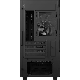 DeepCool CH360 táp nélküli ablakos MT Mini Tower számítógépház fekete