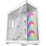 DeepCool CH780 táp nélküli ablakos Mid Tower számítógépház fekete