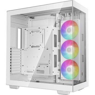 DeepCool CH780 táp nélküli ablakos Mid Tower számítógépház fekete
