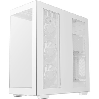 DeepCool CH780 táp nélküli ablakos Mid Tower számítógépház fekete