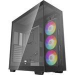 DeepCool CH780 WH táp nélküli ablakos Mid Tower számítógépház fehér