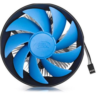 DeepCool CPU Cooler - GAMMA ARCHER (21dB; max. 94,29 m3/h; 3pin csatlakozó; 12cm)