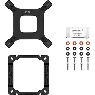 DeepCool AG400 BK ARGB processzor hűtő fekete