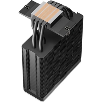 DeepCool CPU Cooler - AG400 BK ARGB V2 (31,6 dB; max, 128,93 m3/h; 4pin csatlakozó, 4 db heatpipe, 12cm, PWM)