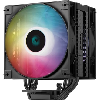 DeepCool CPU Cooler - AG400 DIGITAL PLUS (31,6 dB; max, 134,03 m3/h; 4pin csatlakozó, 4 db heatpipe, 12cm, PWM)
