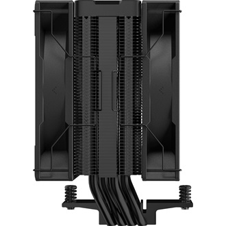 DeepCool CPU Cooler - AG400 DIGITAL PLUS (31,6 dB; max, 134,03 m3/h; 4pin csatlakozó, 4 db heatpipe, 12cm, PWM)