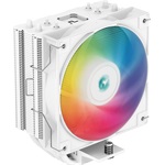 DeepCool CPU Cooler - AG400 WH ARGB (31,6 dB; max, 128,93 m3/h; 4pin, 4 db heatpipe, 12cm, PWM, A-RGB LED, fehér)
