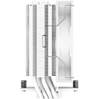 DeepCool CPU Cooler - AG400 WH ARGB (31,6 dB; max, 128,93 m3/h; 4pin, 4 db heatpipe, 12cm, PWM, A-RGB LED, fehér)